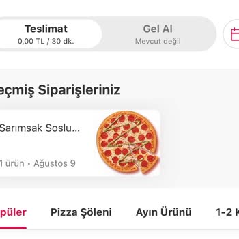 Yemeksepeti Eksik Malzeme İle Gelen Little Caesars Pizzam İçin Telafi Yapılmadı