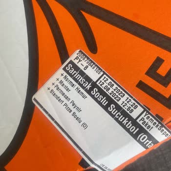 Yemeksepeti Eksik Malzeme İle Gelen Little Caesars Pizzam İçin Telafi Yapılmadı