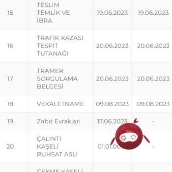 Sompo Sigorta Kasko Pert İşlemleri