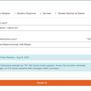 VFS Global Polonya Randevusu Alınmıyor.