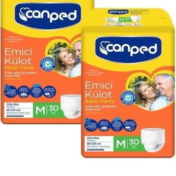 Canped Emici Külot Beyaz Ambalaj Kalite Kötü