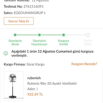 Trendyol Ege Duman Grup'un Etik Olmayan Satışı