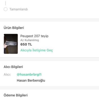 Dolap Üzerinden Satılan Araç Teybi İade Sorunu