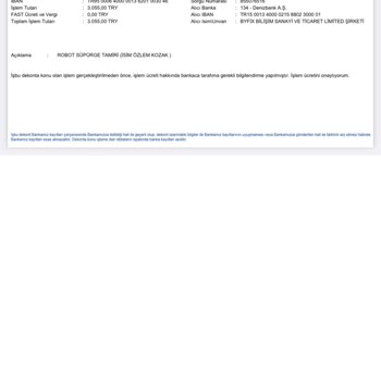 Byfix Bilişim Sanayi Ve Ticaret Ltd. Şti Şikayetçiyim