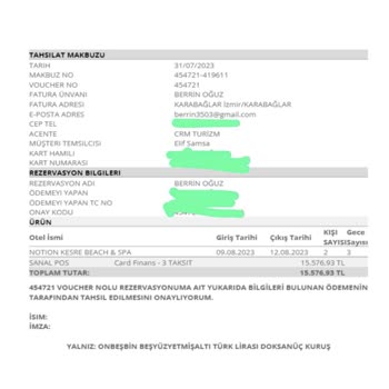 Notion Kesre Beach Fiyat Performansı Olmayan Otel!