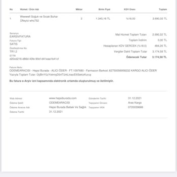 Weewell Teknik Destek Alamıyorum