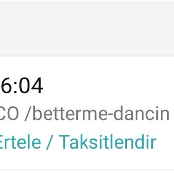 Betterme Bilgim Dışında Kredi Kartımdan İşlem Yapıldı