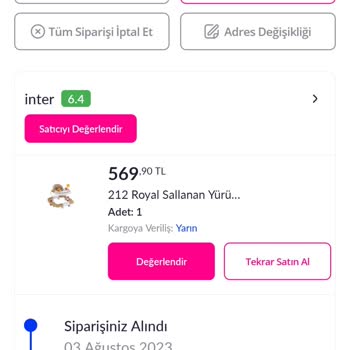 Pazarama Online Alışveriş Örümcek Yürüteç