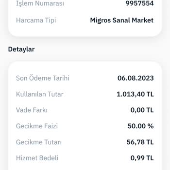 Migros Colendi MoneyPay Haksız Kazanç