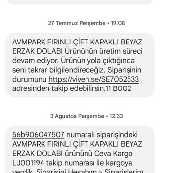 Ceva Kargo Vivense Ürünü Teslim Edemiyor.