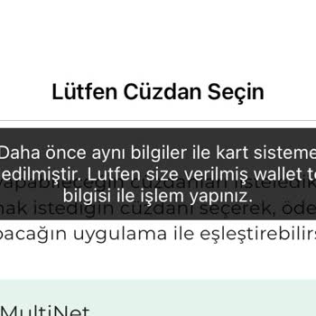 Trendyol Yemek Trendyol Multinet Ödeme Hatası Alıyorum