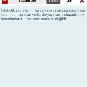 Spor Toto Teşkilatı Nesine'de Canlı Skorlar Donuyor Spor Toto'ya Bağlıyız Diyorlar