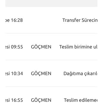 Yurtiçi Göçmen Kargoları Dağıtmıyor