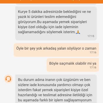 Trendyol Yemek Mağduriyeti. Hiç Ummazdım