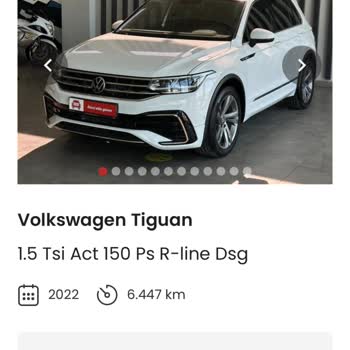 DOD Doğuş Oto Neredeyse Sıfır Tiguan Fiyatına İkinci Elini Satıyor.