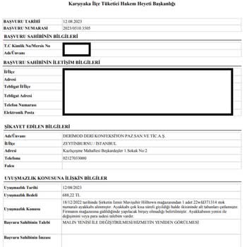 Derimod Sattığının Arkasında Durmuyor.