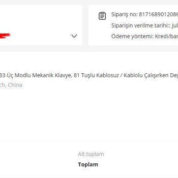 Aliexpress İade Tutarındaki Yanlışlık