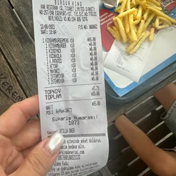 Burger King Çocuk Menüsü Oyuncak Eksikliği