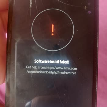 Huawei Software İnstall Failed