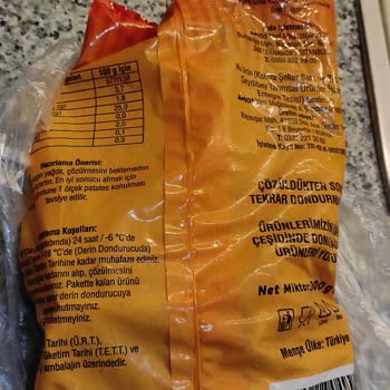 A101 Nimet Dondurulmuş Patates Küflü!