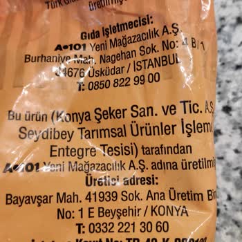 A101 Nimet Dondurulmuş Patates Küflü!