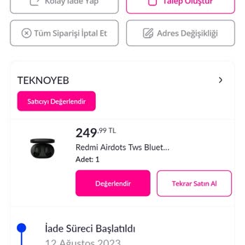 Pazarama Dokuz Gündür Sipariş Onayladı Aşamasına Olan Ürün Çilesi