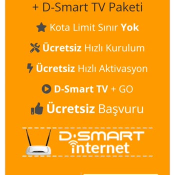 D-Smart Ev İnternet Aboneliği