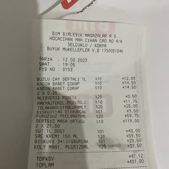 BİM 'de Kullanılmış Ürün Satılıyor