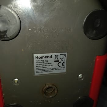 Homend Cezvenin Haznesini Bulamıyorum