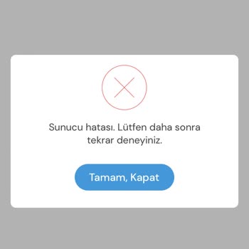 Milli Piyango Mobil Uygulama Sunucu Hatası