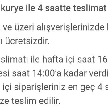 Shopi go Aynı Gün Kargo Ücretini Aldılar Ama Aynı Gün Yollanmadı