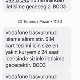 Vodafone Numara Taşıma Pişmanlığı