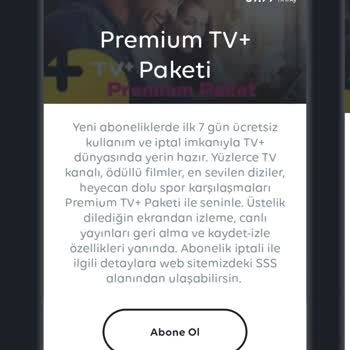 Turkcell TV+ Üyeliğim Olduğu Halde İçerikleri İzleyemiyorum