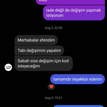 Atewear Değişim İçin Gönderdiğim Pantolonlardan Haber Yok