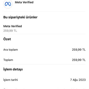 Instagram Ücreti Almasına Rağmen Mavi Tik Gelmedi