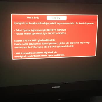 Digiturk Kanal Açılmama Sorunu