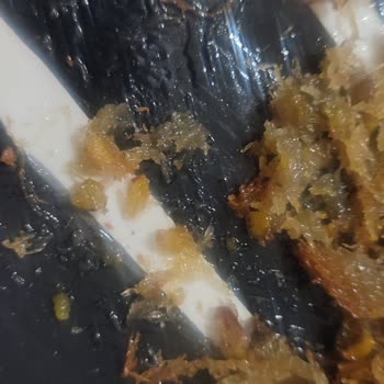 Hacıbaba Pastaneleri Fıstıklı Kadayıfın Karışık Cevizli Olması!