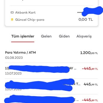 Akbank Borcumuzun 2 Katını İstiyor