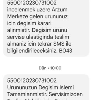 Arzum Sıfır Olmayan Kettle Yolladılar