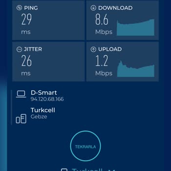 D-Smart İnternet Hızı Düşüyor