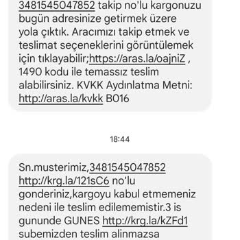 Aras Kargo Kargomu Getirmiyor Halbuki Adresimde Bekliyorum