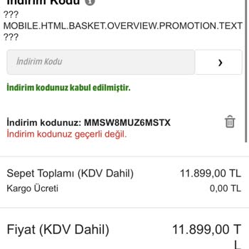 Media Markt İndirim Kuponu Çalışmıyor