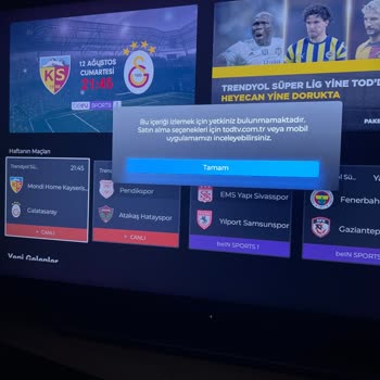 TOD Tv Smart TV De Tod Açılmıyor