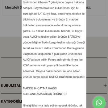 Şehri Moda Butik İade Veya Değişim!