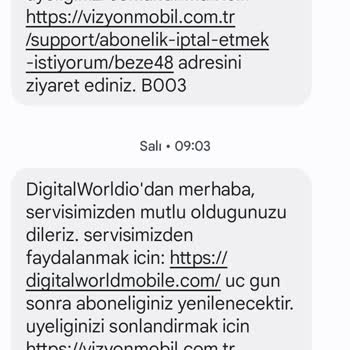 Digitalworld Mobile Site Aboneliği!