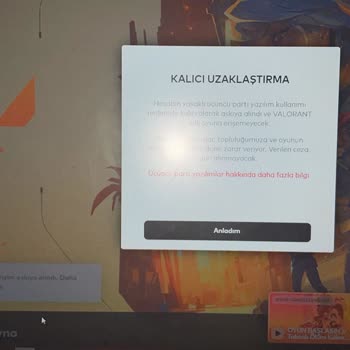 Valorant Hesabım Haksız Yere Kalıcı Banlandı