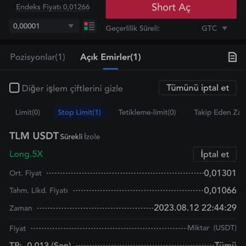 Mexc Borsası Sistem Çalışması Yüzünden Çalışmayan Stop
