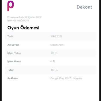 Papara Google Play Kodum Kaç Gündür Gelmiyor