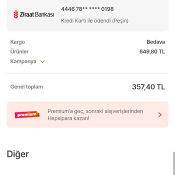 Hepsiburada Siparişim 1 Haftadır Kargoya Verilmedi