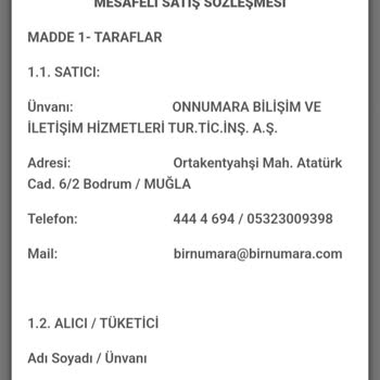 Birnumara.com Gönderilmeyen Ürün İptali Ve Para İadesi Yapılmadı